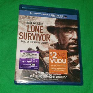 Lone Survivor Blu-ray DVD Digital HD NWT Mark Wahlberg